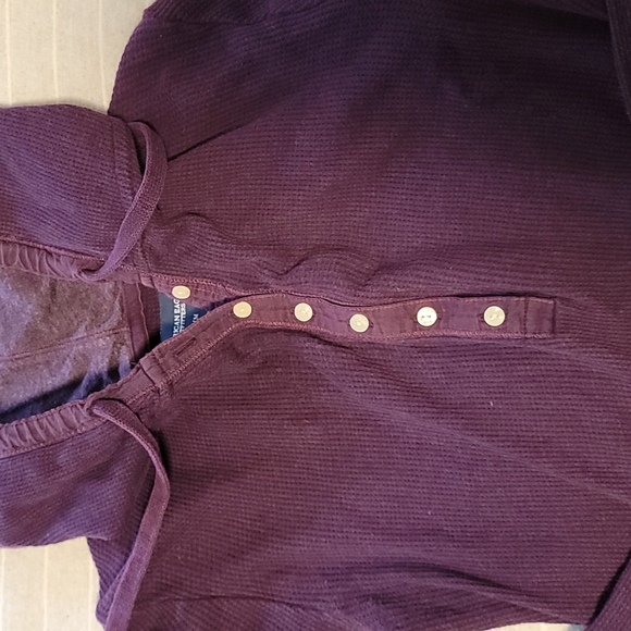 Elena Gilbert Vampire Diaries American Eagle Thermal Hoodie ALT Color - Picture 3 of 4